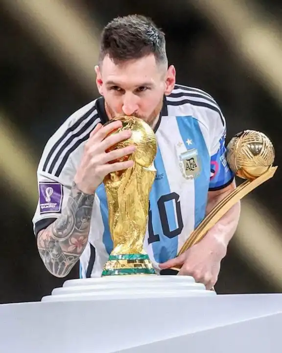 Lionel Messi Ya Lashe Kofin Duniya