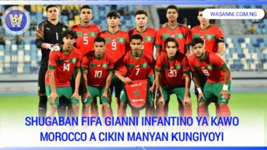 Shugaban Fifa Gianni Infantino Ya Kawo Morocco A Cikin Manyan Ƙungiyoyi 9 Compressed 1000319842